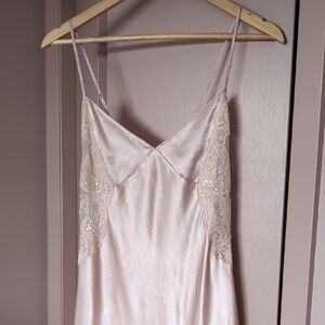 La Vie En Rose Soft Pink Lace Chemise